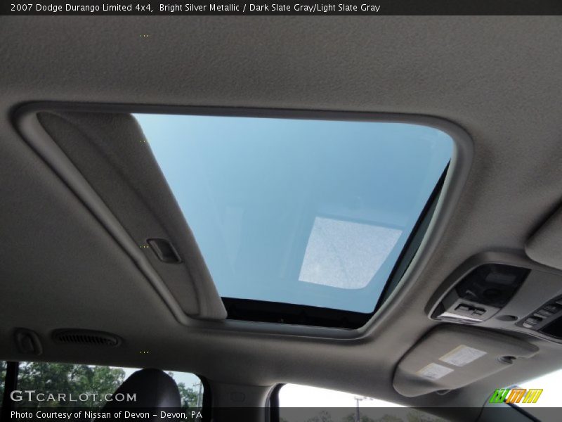 Bright Silver Metallic / Dark Slate Gray/Light Slate Gray 2007 Dodge Durango Limited 4x4