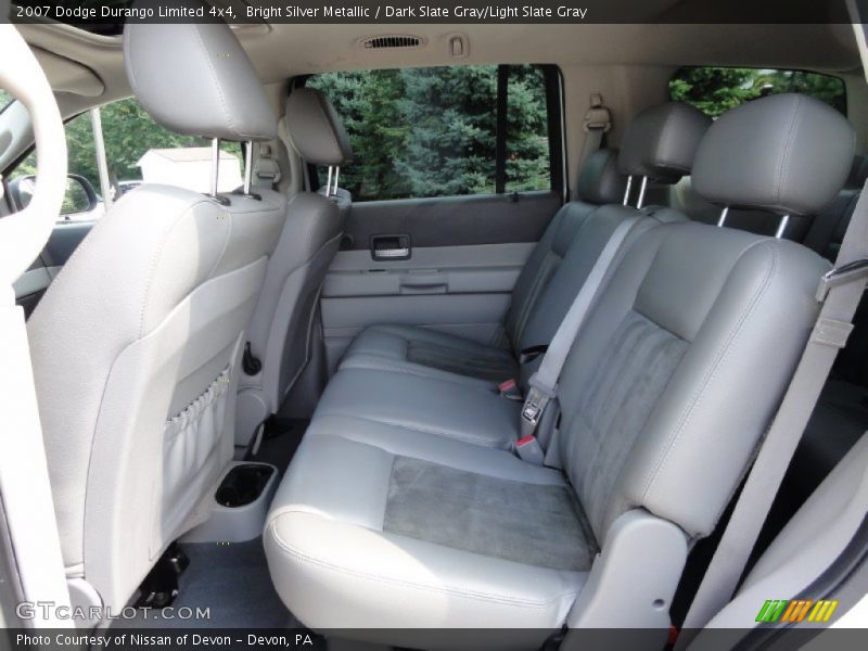 Bright Silver Metallic / Dark Slate Gray/Light Slate Gray 2007 Dodge Durango Limited 4x4