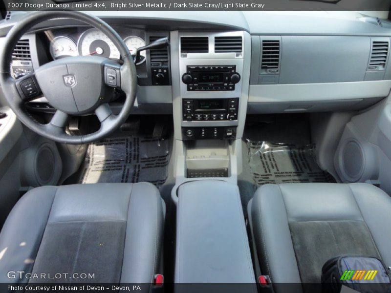 Bright Silver Metallic / Dark Slate Gray/Light Slate Gray 2007 Dodge Durango Limited 4x4