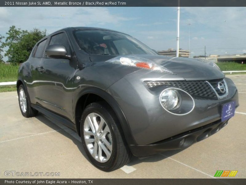 Metallic Bronze / Black/Red w/Red Trim 2011 Nissan Juke SL AWD