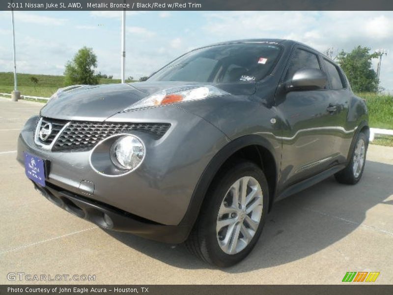 Metallic Bronze / Black/Red w/Red Trim 2011 Nissan Juke SL AWD