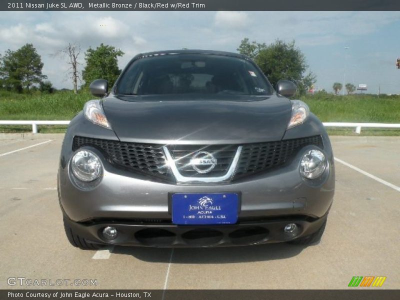 Metallic Bronze / Black/Red w/Red Trim 2011 Nissan Juke SL AWD