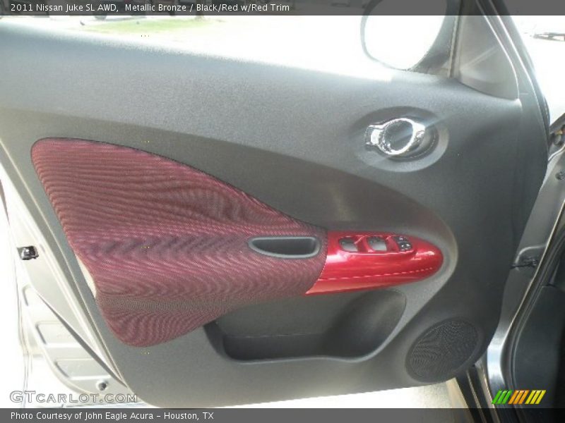Metallic Bronze / Black/Red w/Red Trim 2011 Nissan Juke SL AWD