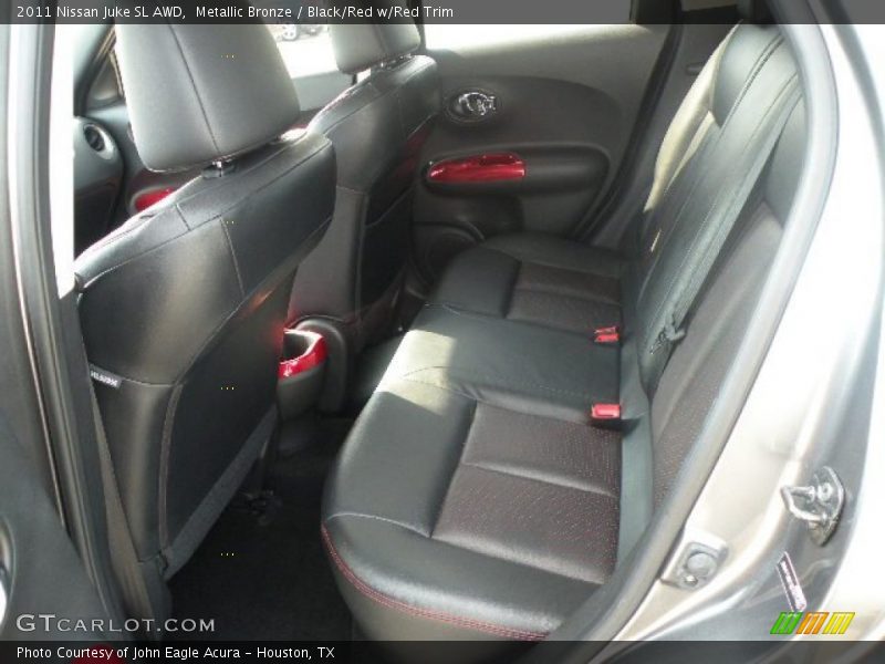 Metallic Bronze / Black/Red w/Red Trim 2011 Nissan Juke SL AWD