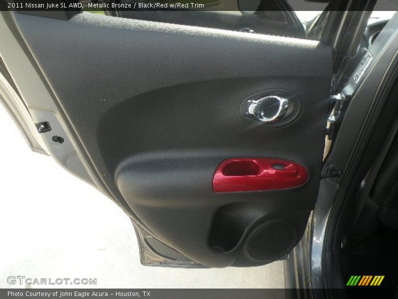 Metallic Bronze / Black/Red w/Red Trim 2011 Nissan Juke SL AWD