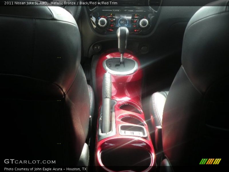 Metallic Bronze / Black/Red w/Red Trim 2011 Nissan Juke SL AWD