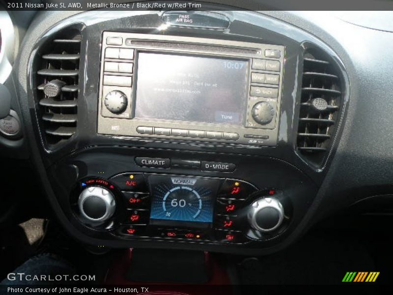 Metallic Bronze / Black/Red w/Red Trim 2011 Nissan Juke SL AWD