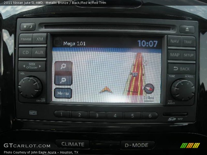 Metallic Bronze / Black/Red w/Red Trim 2011 Nissan Juke SL AWD