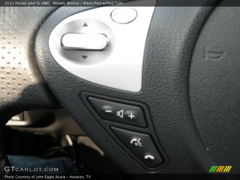 Metallic Bronze / Black/Red w/Red Trim 2011 Nissan Juke SL AWD