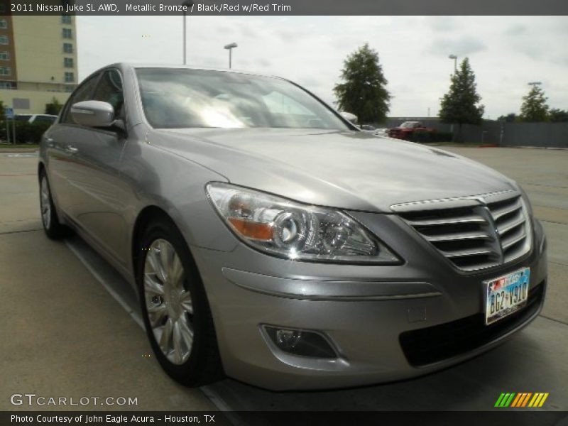 Metallic Bronze / Black/Red w/Red Trim 2011 Nissan Juke SL AWD