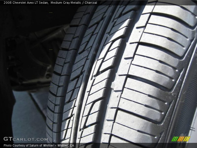 Medium Gray Metallic / Charcoal 2008 Chevrolet Aveo LT Sedan