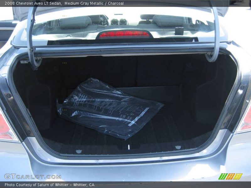 Medium Gray Metallic / Charcoal 2008 Chevrolet Aveo LT Sedan