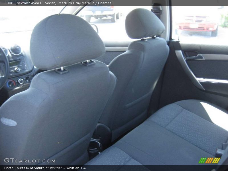 Medium Gray Metallic / Charcoal 2008 Chevrolet Aveo LT Sedan