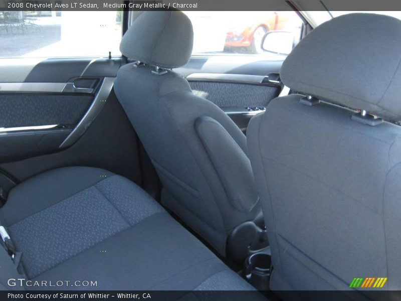 Medium Gray Metallic / Charcoal 2008 Chevrolet Aveo LT Sedan