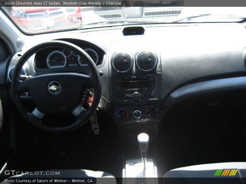 Medium Gray Metallic / Charcoal 2008 Chevrolet Aveo LT Sedan