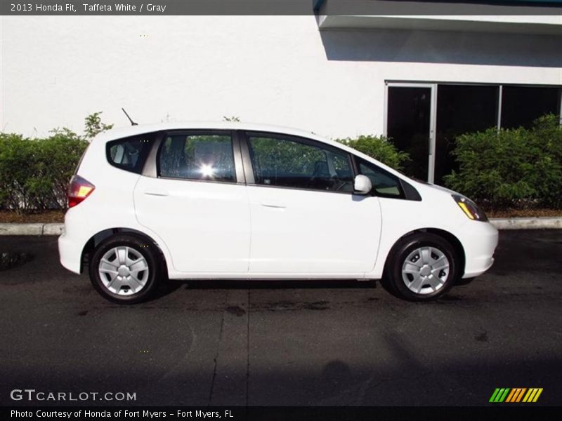 Taffeta White / Gray 2013 Honda Fit