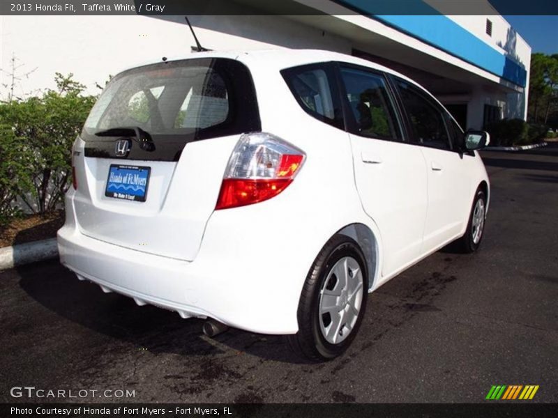Taffeta White / Gray 2013 Honda Fit