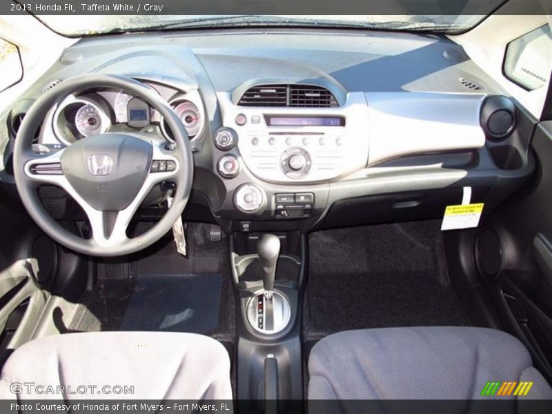 Taffeta White / Gray 2013 Honda Fit