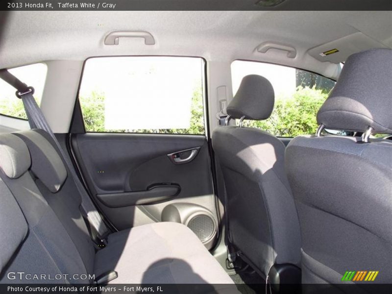 Taffeta White / Gray 2013 Honda Fit