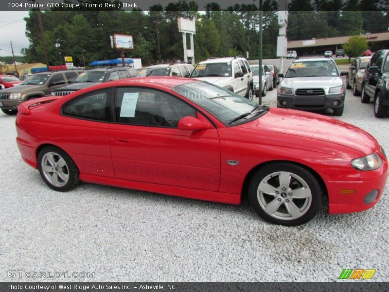  2004 GTO Coupe Torrid Red