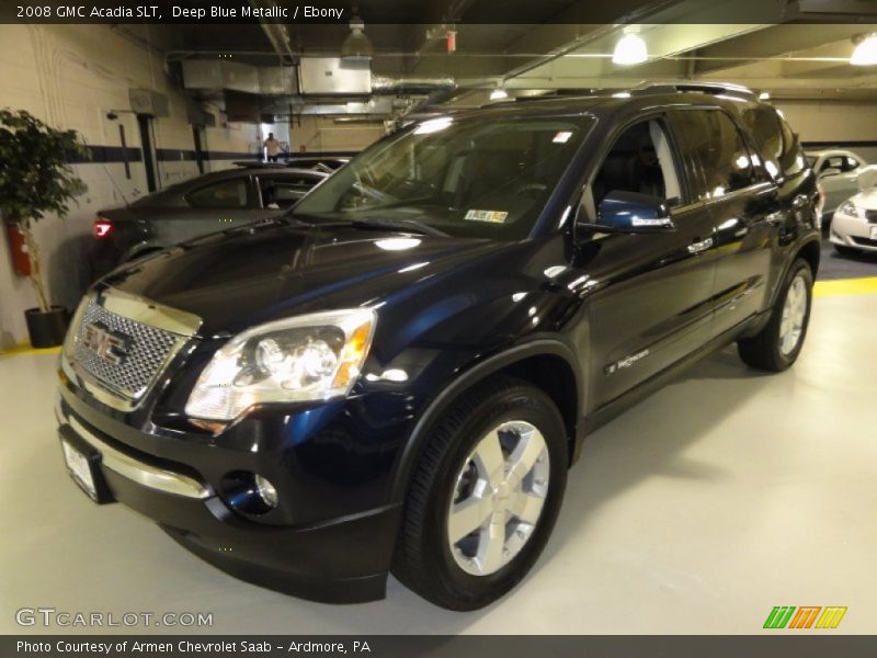 Deep Blue Metallic / Ebony 2008 GMC Acadia SLT