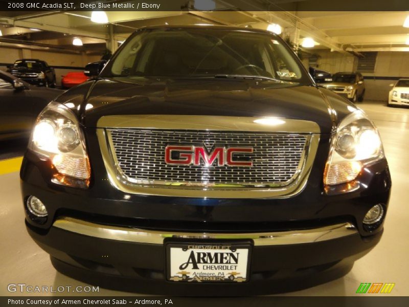 Deep Blue Metallic / Ebony 2008 GMC Acadia SLT