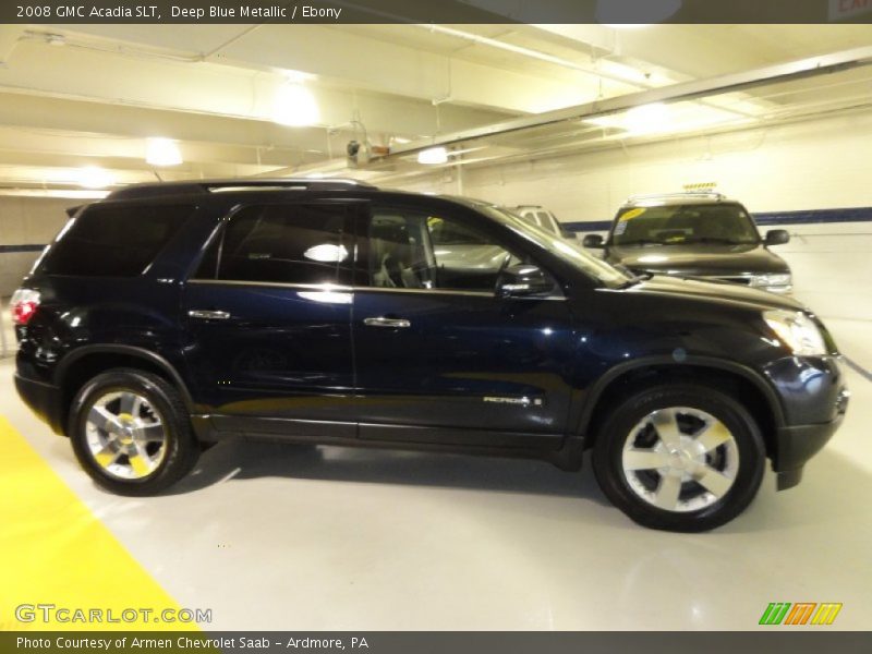 Deep Blue Metallic / Ebony 2008 GMC Acadia SLT