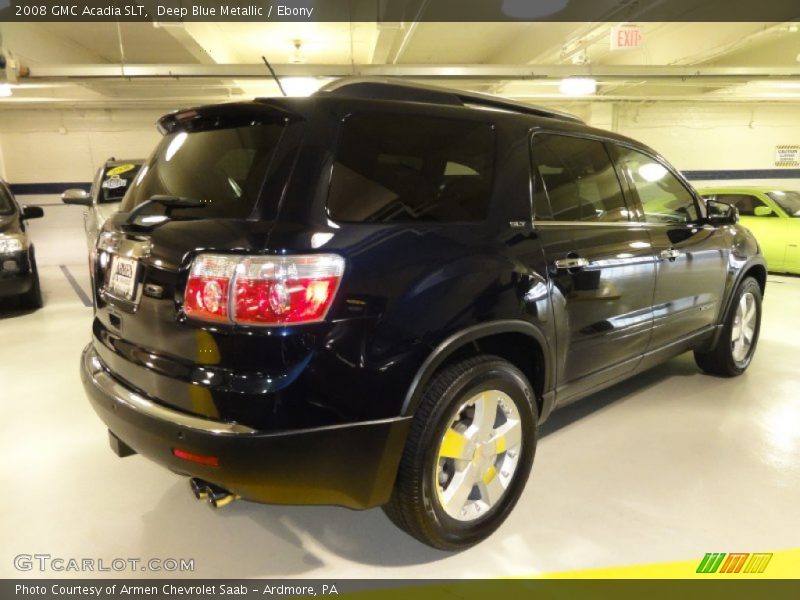 Deep Blue Metallic / Ebony 2008 GMC Acadia SLT