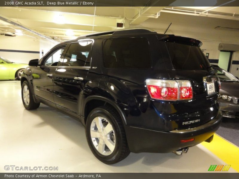 Deep Blue Metallic / Ebony 2008 GMC Acadia SLT