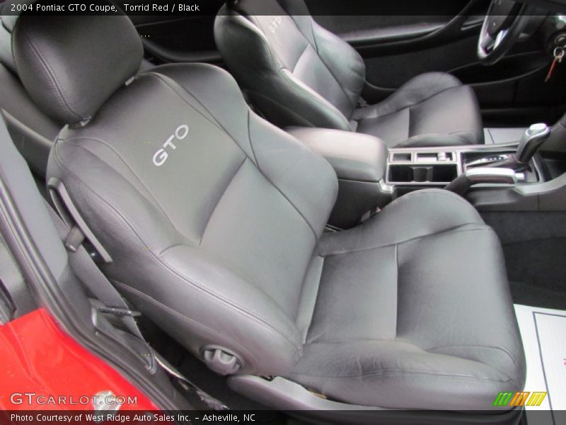 Front Seat of 2004 GTO Coupe