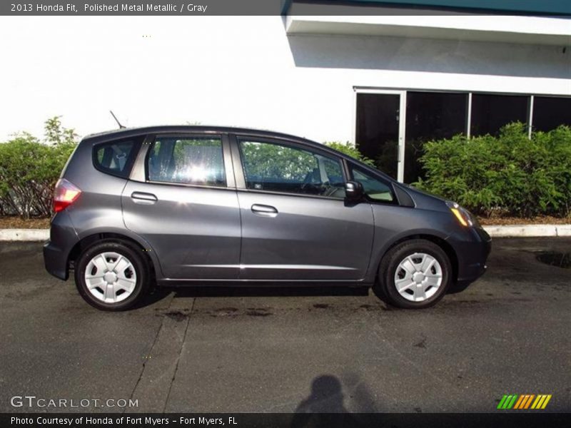 Polished Metal Metallic / Gray 2013 Honda Fit