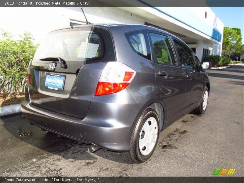 Polished Metal Metallic / Gray 2013 Honda Fit