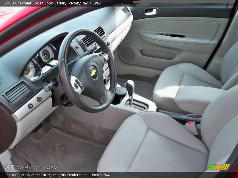 Victory Red / Gray 2008 Chevrolet Cobalt Sport Sedan