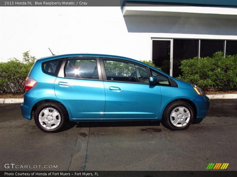 Blue Raspberry Metallic / Gray 2013 Honda Fit