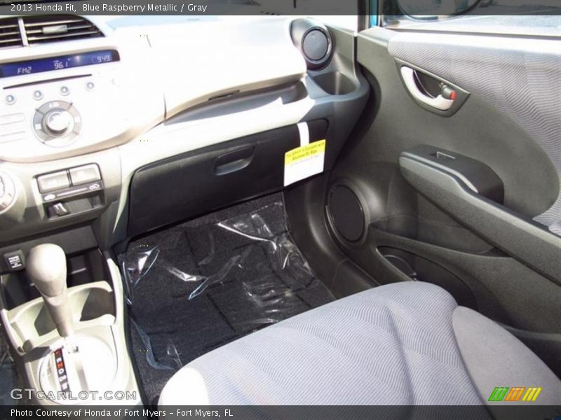 Blue Raspberry Metallic / Gray 2013 Honda Fit