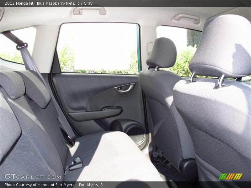 Blue Raspberry Metallic / Gray 2013 Honda Fit