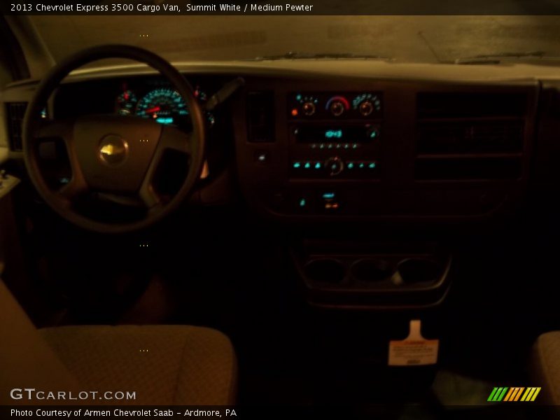 Summit White / Medium Pewter 2013 Chevrolet Express 3500 Cargo Van