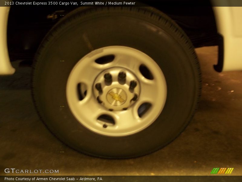 Summit White / Medium Pewter 2013 Chevrolet Express 3500 Cargo Van