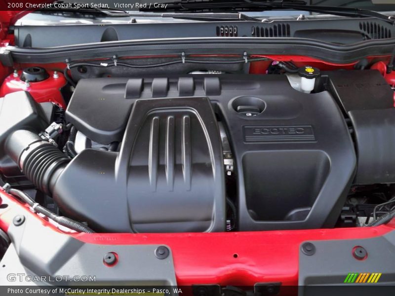 Victory Red / Gray 2008 Chevrolet Cobalt Sport Sedan