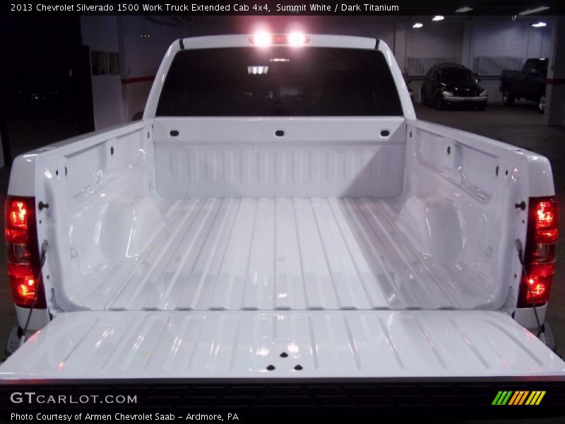 Summit White / Dark Titanium 2013 Chevrolet Silverado 1500 Work Truck Extended Cab 4x4