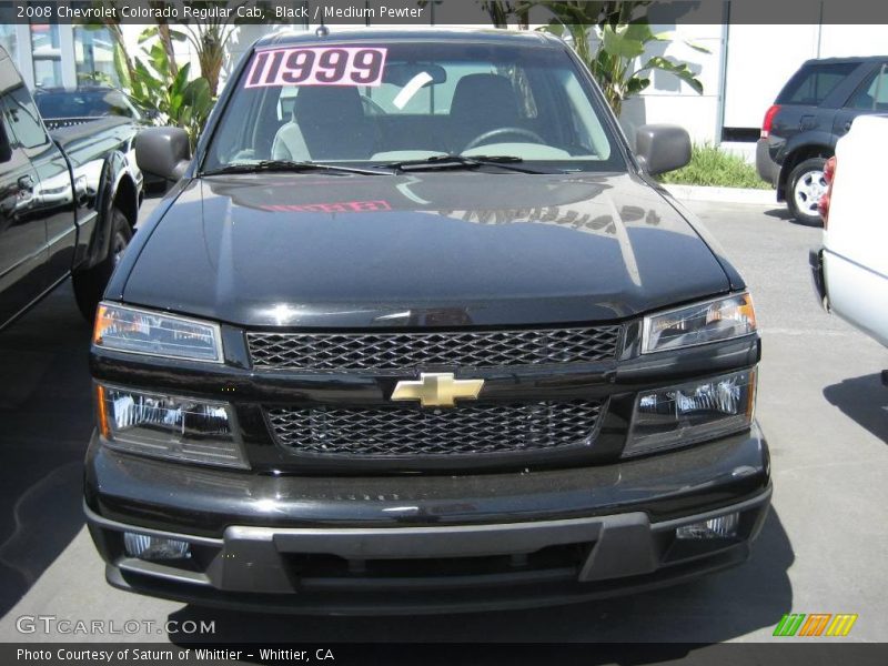 Black / Medium Pewter 2008 Chevrolet Colorado Regular Cab