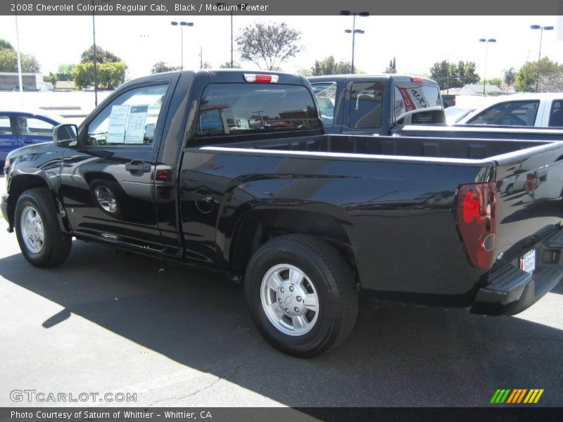 Black / Medium Pewter 2008 Chevrolet Colorado Regular Cab