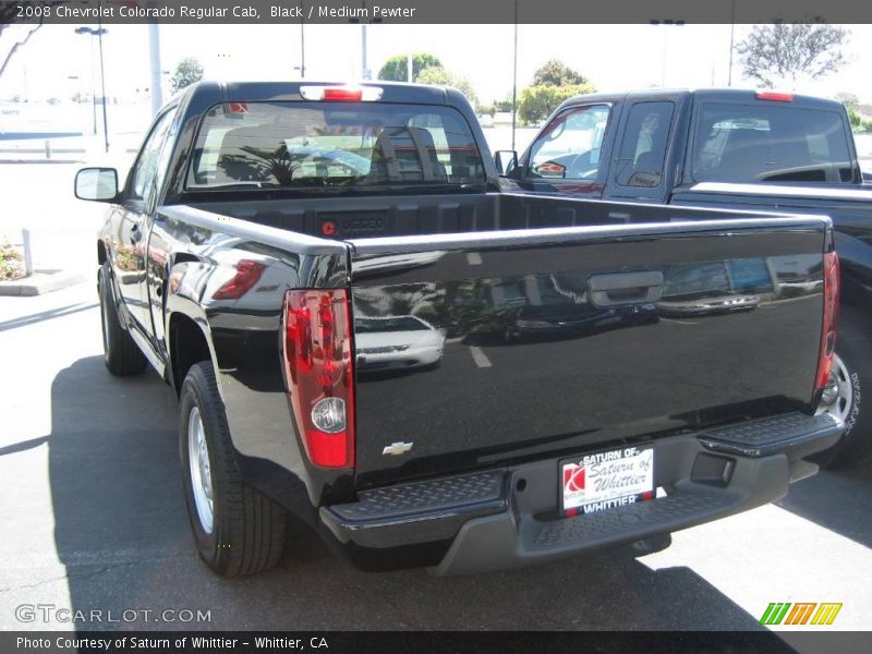 Black / Medium Pewter 2008 Chevrolet Colorado Regular Cab