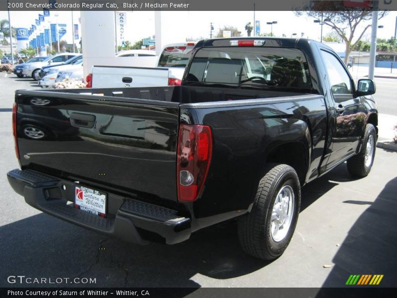 Black / Medium Pewter 2008 Chevrolet Colorado Regular Cab