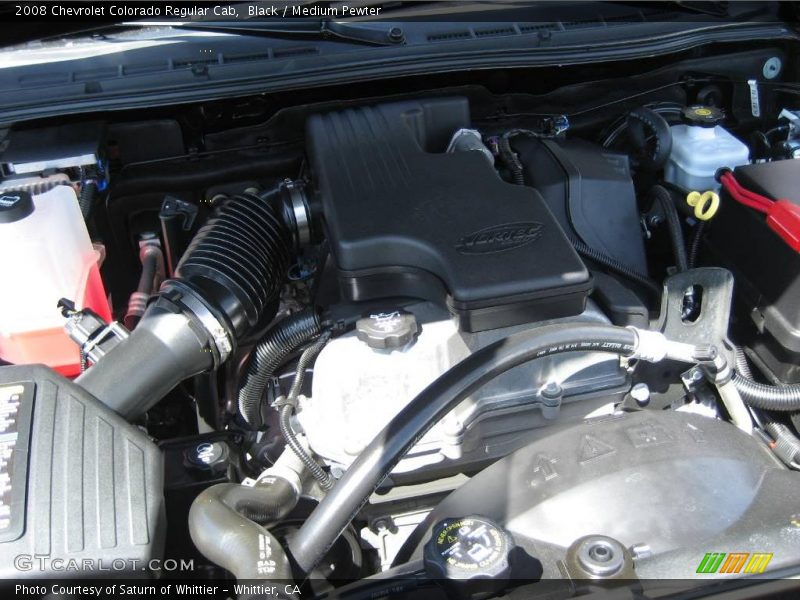 Black / Medium Pewter 2008 Chevrolet Colorado Regular Cab