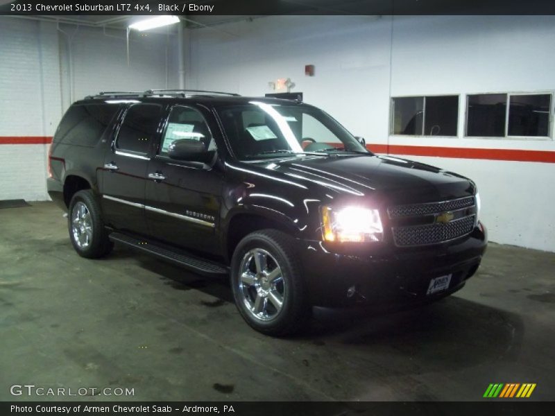 Black / Ebony 2013 Chevrolet Suburban LTZ 4x4