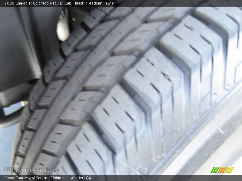 Black / Medium Pewter 2008 Chevrolet Colorado Regular Cab