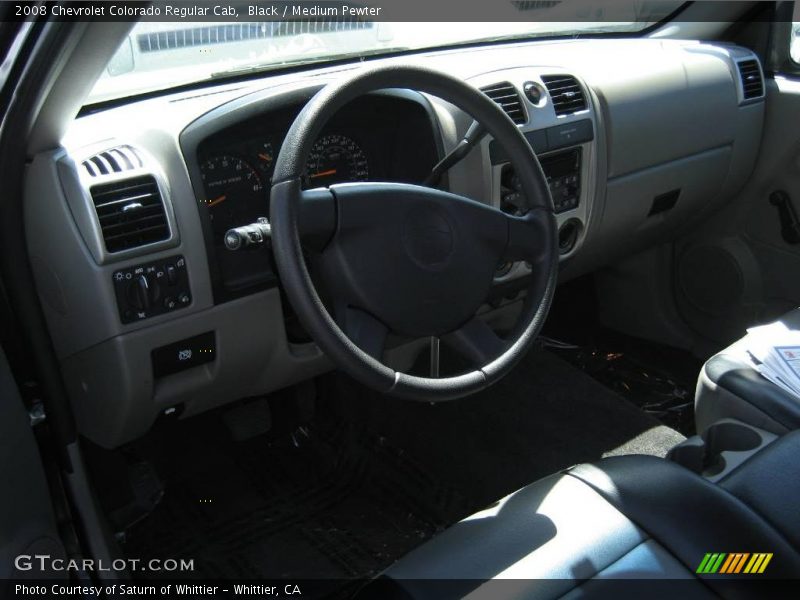 Black / Medium Pewter 2008 Chevrolet Colorado Regular Cab