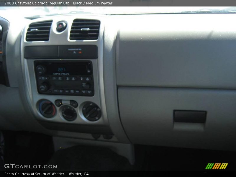 Black / Medium Pewter 2008 Chevrolet Colorado Regular Cab