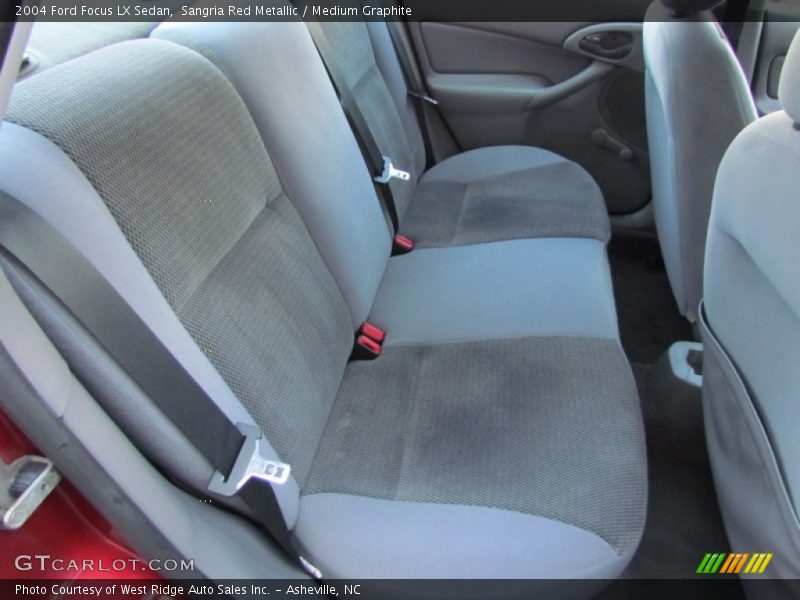 Sangria Red Metallic / Medium Graphite 2004 Ford Focus LX Sedan
